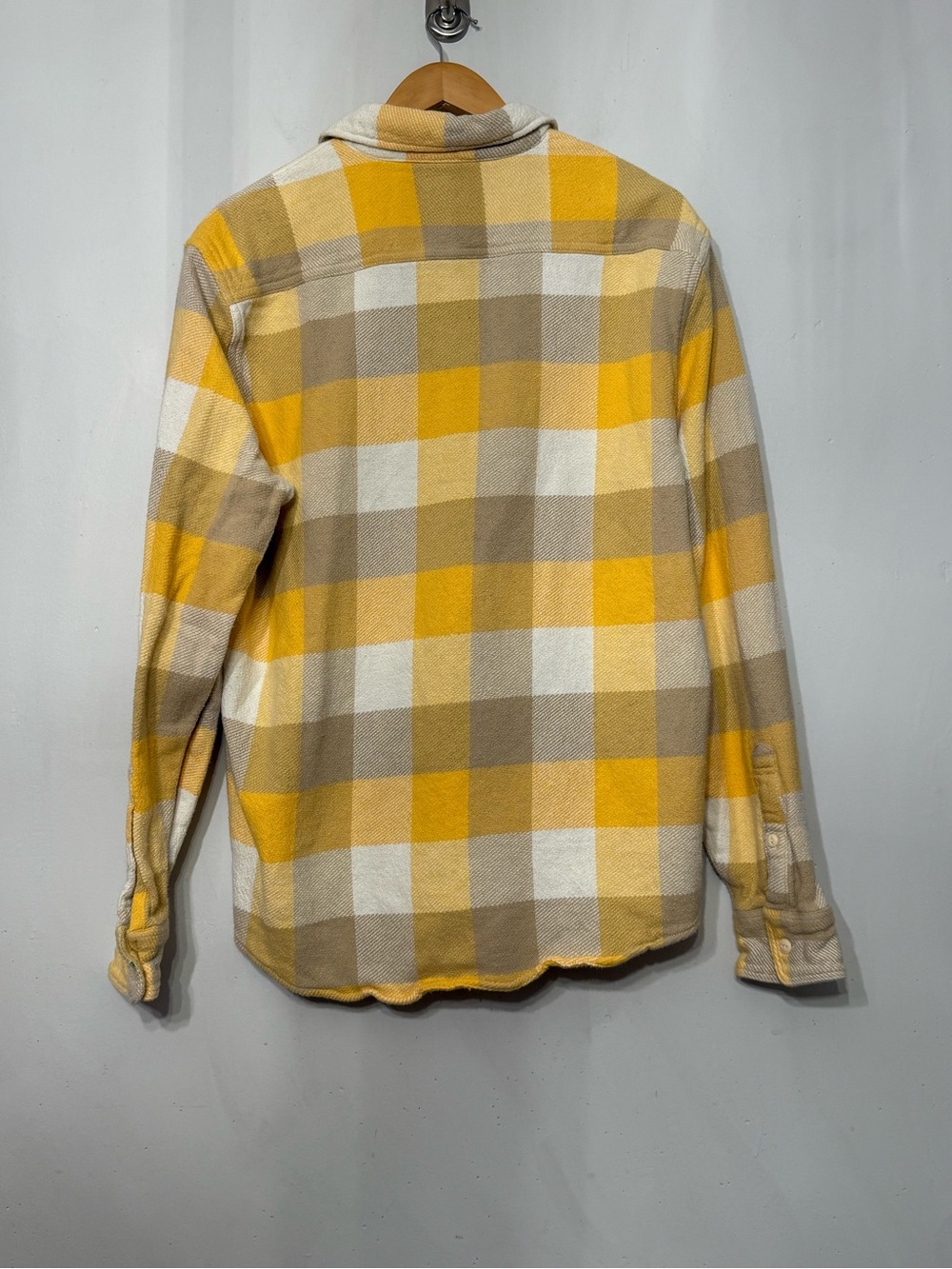 Faherty The Surf Flannel 100% Organic Cotton Oak View Plaid Men’s Large - Picture 3 of 10